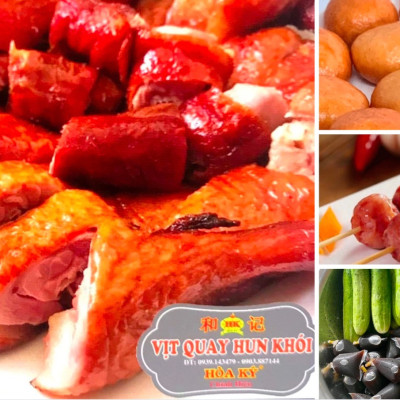 Xông khói gia vị đầy đủ ướp làm 24kg thực phẩm thơm ngon