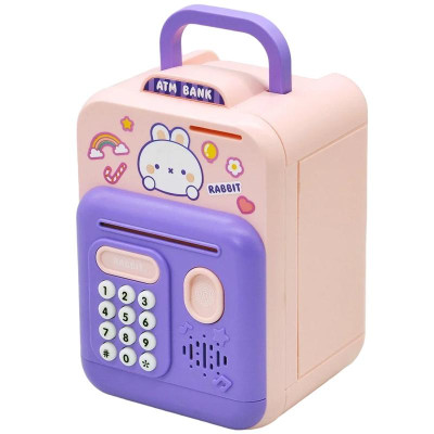 Ống Heo Tiết Kiệm Tiền - Firstar DK81290 - Thỏ Hồng