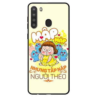 Ốp lưng dành cho Samsung Galaxy A21 mẫu Mập Tấp Người Theo Girl