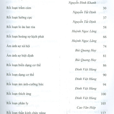 Thực Hành Lâm Sàng Tâm Thần Học - PGS.TS. Bùi Quang Huy chủ biên