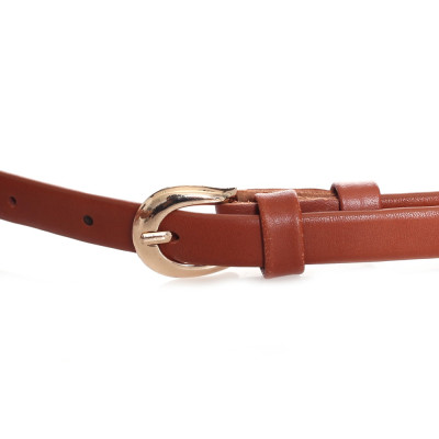 HJ5109-10-11-12-13 - Dây thắt lưng nữ Huy Hoàng da bò 1,5P màu da, đen, đỏ, nâu, xanh dương