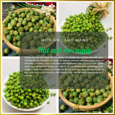 ĐẬU HÀ LAN TỎI ỚT TÂN LỘC PHÁT COMBO 2 HŨ - MỖI HŨ 500G