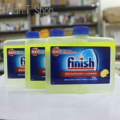 Vệ Sinh toàn bộ máy rửa bát Finish 250ml (NK Đức )