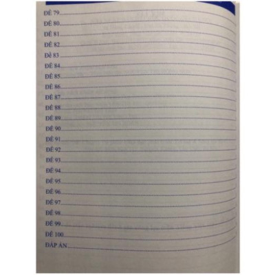 Sách - Combo 100 Đề trắc nghiệm đánh giá năng lực Môn Tiếng Việt ( Đề 01 - Đề 100 )