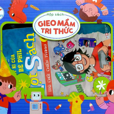 Box Set Gieo Mầm Tri Thức 4: Nhật Kí Chú Bé Phil Mọt Sách (Bộ 5 Cuốn)
