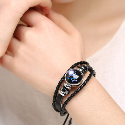 Vòng Tay 12 Cung Hoàng Đạo Dây Rút Vt03 (Mẫu Ngẫu Nhiên)