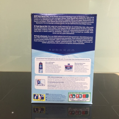 COMBO FINISH: Viên rửa bát All in one 90 viên + Muối 1,2kg