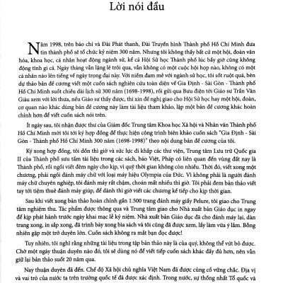 Gia Định - Sài Gòn - Thành Phố Hồ Chí Minh: Dặm Dài Lịch Sử (1698-2020) - Tập 1: 1698-1945 - Bìa Cứng (Tái Bản 2023)