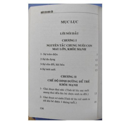 Sách - Nuôi Con Mau Lớn - Cẩm Nang Dinh Dưỡng Để Nuôi Con Khoẻ Mạnh Và Thông Minh Theo Ý Muốn - Chính Thông