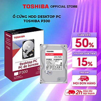 Ổ cứng HDD Toshiba P300 3.5 inch Desktop Hàng Chính Hãng