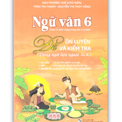 Sách - Combo 2 cuốn Ngữ Văn 6 - Đề ôn luyện và kiểm tra + Phương pháp đọc hiểu và viết ( dùng ngữ liệu ngoài sgk )