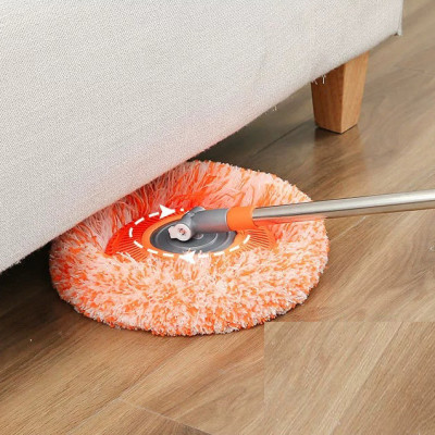 Chổi quét trần nhà , cây lau nhà, Cây Lau Trần Nhà Đa Năng Tiện Dụng Hình Tròn Hoa Hướng Dương Dài 180cm