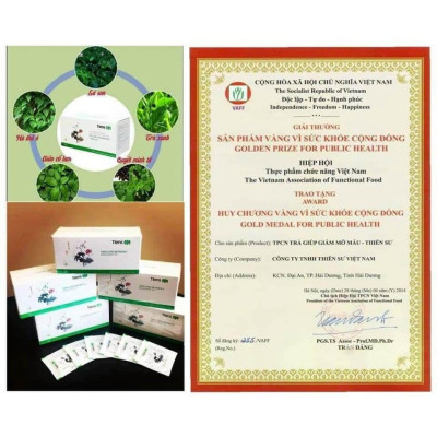 Trà đông y dưỡng sinh ích thanh trà tiens