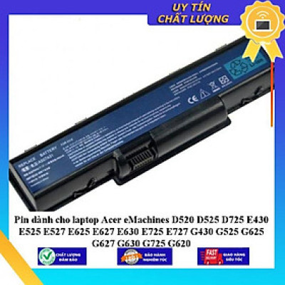 Pin dùng cho laptop Acer eMachines D520 D525 D725 E430 E525 E527 E625 E627 E630 E725 E727 G430 G525 G625 G627 G630 G725 - Hàng Nhập Khẩu  MIBAT654