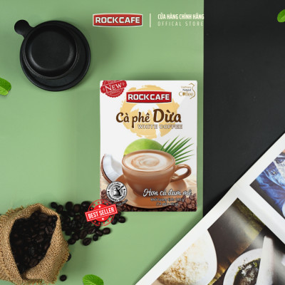 [CB] 3 HỘP CÀ PHÊ: DỪA + SẦU RIÊNG + KHÓI (HỘP 12 GÓI x 20 GRAM)