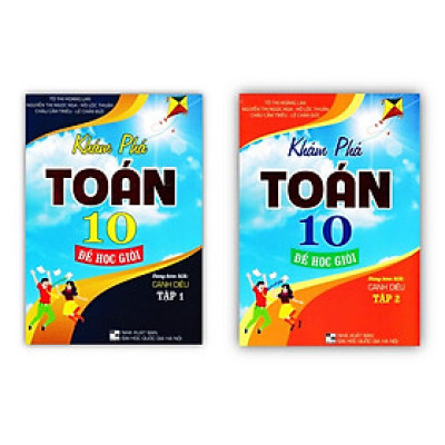 Sách - Combo Khám Phá Toán 10 Để Học Giỏi - Tập 1 + 2 (Dùng Kèm SGK Cánh Diều)