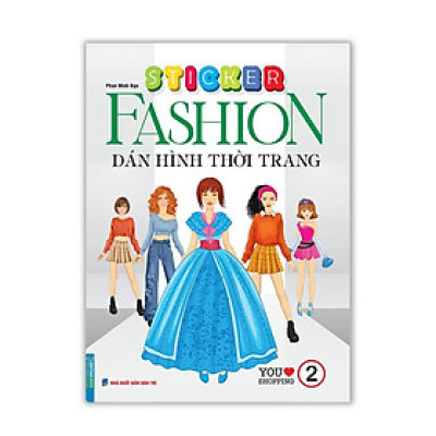 Sách - Sticker Fashion Dán Hình Thời Trang - Tập 2 - Minh Thắng