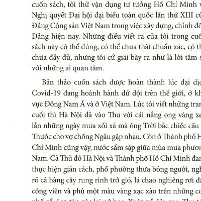 Sách - Xây Dựng, Chỉnh Đốn Đảng - Theo Sự Chỉ Dẫn Của Tư Tưởng Hồ Chí Minh