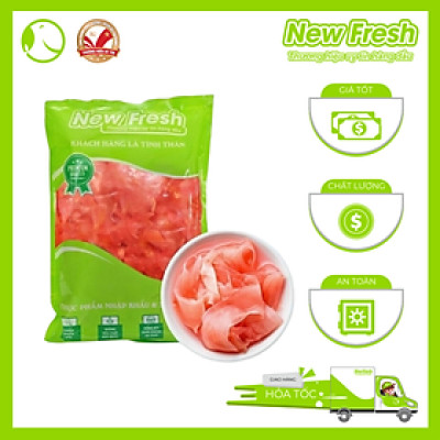 Gừng Hồng Nhật Bản Chuyên Ăn Kèm Với Sushi Sashimi - Túi 1Kg