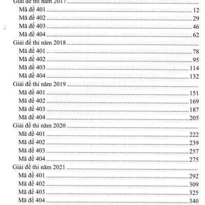 Tuyển Tập Đề Thi Môn Tiếng Anh THPT Quốc Gia Từ Năm 2017 Đến Năm 2022 - Đáp Án Kèm Lời Giải Chi Tiết (Tập 1) _HERO