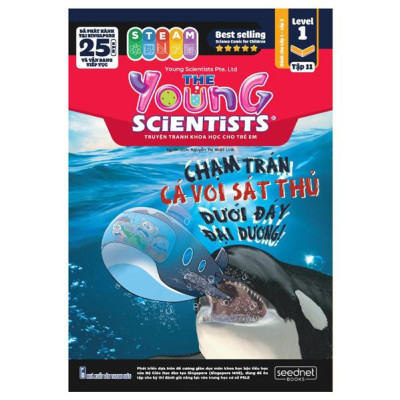 The Young Scientists - Truyện Tranh Khoa Học Cho Trẻ Em - Level 1 - Tập 11 - Chạm Trán Cá Voi Sát Thủ Dưới Đáy Đại Dương!