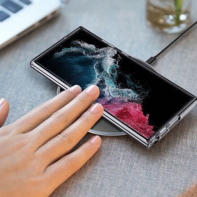 Ốp lưng chống sốc cho Samsung Galaxy S23, S23 Plus, S23 Ultra hiệu Likgus Crashproof (siêu mỏng, chống chịu mọi va đập, chống ố vàng) - Hàng nhập khẩu