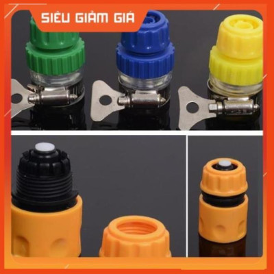 Bộ dây vòi xịt nước rửa xe, tưới cây . tăng áp 3 lần, loại 7m, 10m 206236 đầu đồng,cút,nối v + tặng đai