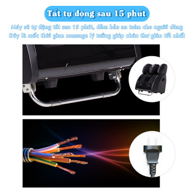 Máy massage chân và bắp chân Nikio NK-289 - Massage đa dạng kế hợp nhiệt nóng làm ấm chân