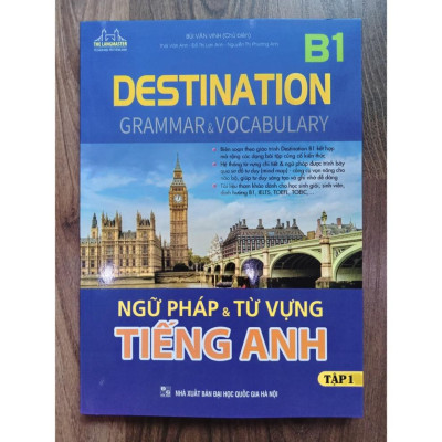 Sách - Combo DESTINATION B1 Ngữ pháp và từ vựng tiếng anh ( T1 - T2 )