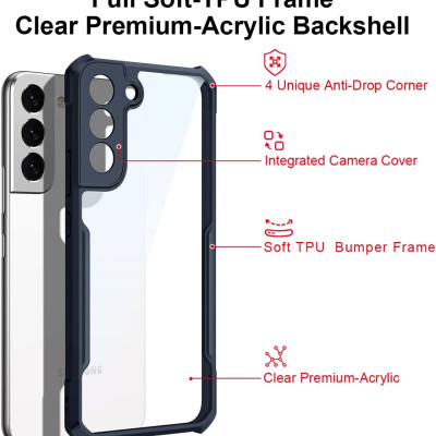 Ốp lưng chống sốc cho Samsung Galaxy S22 / S22 Plus / S22 Ultra hiệu Xundd Fitted Armor Case trang bị túi khí bảo vệ góc, gờ bảo vệ camera - hàng nhập khẩu