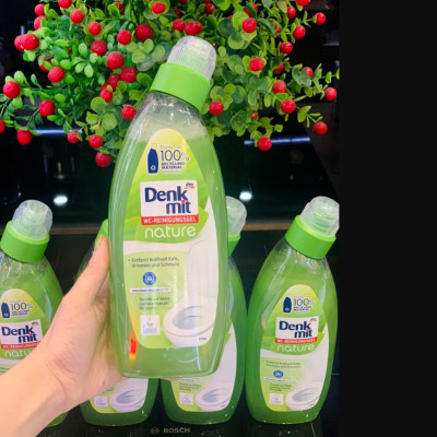 Nước tẩy bồn cầu, toilet, nhà tắm, nhà vệ sinh Denkmit WC Nature Đức 750ml