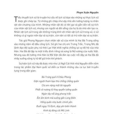 Trống Đồng - Tiểu Thuyết Lịch Sử Về Hai Bà Trưng