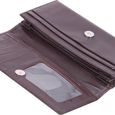 Bộ Thắt Lưng Và Ví Nữ Da Bò Huy Hoàng HT5112-HT3123 (Nâu)