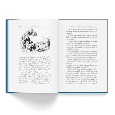 Sách - Những Cuộc Phiêu Lưu Của Tom Sawyer - Bìa Vải