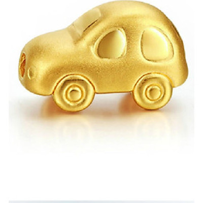 Charm bạc mô hình 3D xe hơi xỏ ngang - Ngọc Quý Gemstones