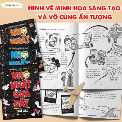 (Bộ 3 cuốn) NHỌ NHẤT QUẢ ĐẤT - Hà Giang Books