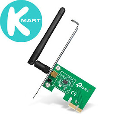 TP-Link PCI Express Card wifi (Thu wifi) Chuẩn N 150Mbps TL-WN781ND - Hàng chính hãng.