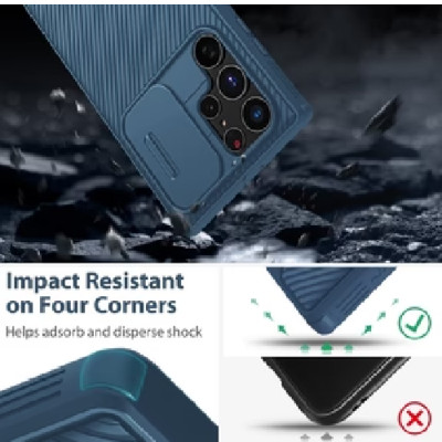 Ốp lưng Nillkin CamShield Pro, chống sốc, bảo vệ camera dành cho Samsung S23 / S23 Plus / S23 Ultra( hàng chính hãng)