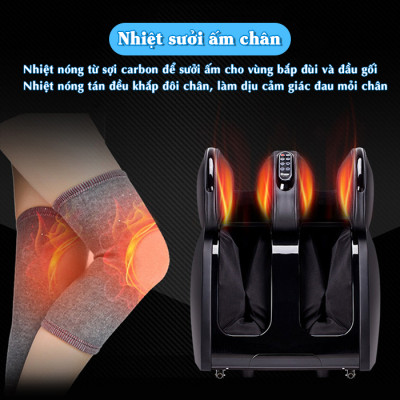 Máy massage chân và bắp chân Nikio NK-289 - Massage đa dạng kế hợp nhiệt nóng làm ấm chân