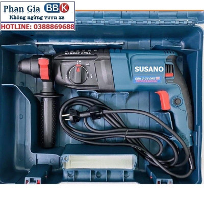 (LOẠI 1) Máy Khoan Đục Bê Tông 1200W,  3 Chế Độ 2 - 26 Cam kết 100% Ruột Đồng Máy Khỏe Chạy Êm Bền