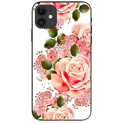 Ốp lưng dành cho Iphone 12 mẫu Hoa Hồng Nhạt