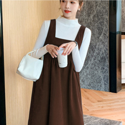 ĐẦM BẦU  VÁY BẦU CÔNG SỞ  YẾM THỜI TRANG SOCOLA MẶC ĐƯƠC 2 MĂT TRƯỚC SAU không kèm áo  thun