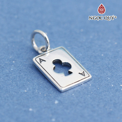 Charm treo hình lá bài tây - Ngọc Quý Gemstones