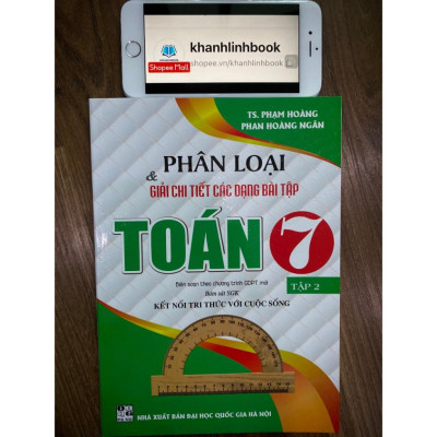 ` Sách - Combo Phân Loại & Giải Chi Tiết Các Dạng Bài Tập Toán 7 - Tập 1 + 2 (Bám Sát SGK Kết Nối Tri Thức Với Cuộc Sống