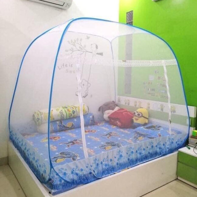 Màn Chụp , Mùng Chụp Tự Bung Đỉnh Rộng Cao Cấp Mộc Miên - Kích Thước 2,2mx2m ( Hà Nội )