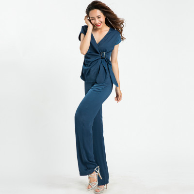 Áo Thắt Eo Áo Kiểu Đẹp Thời trang thiết kế Hity TOP089 (Xanh Thủy Thủ Sailor)