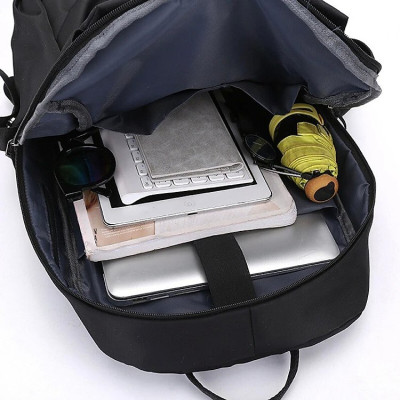 Balo laptop chống nước siêu bền – chống trộm – tích hợp USB sạc ngoài phong cách DRU - BL003 - Hàng Chính Hãng