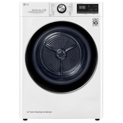 Máy sấy bơm nhiệt LG 9 Kg DVHP09W - Hàng chính hãng - Giao toàn quốc