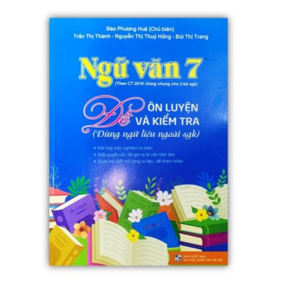 Sách - Combo 2 cuốn Ngữ Văn 7 - Đề ôn luyện và kiểm tra + Phương pháp đọc hiểu và viết ( dùng ngữ liệu ngoài sgk )