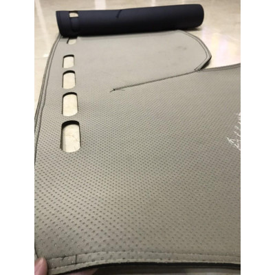 Thảm Taplo Da Vân Carbon Cao Cấp Dành Cho Xe KIA Morning (2012-2020)